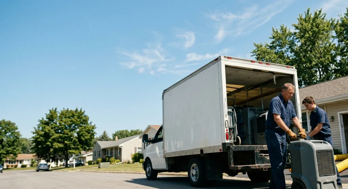 Water Damage Cleanup in Griggsville, IL near me